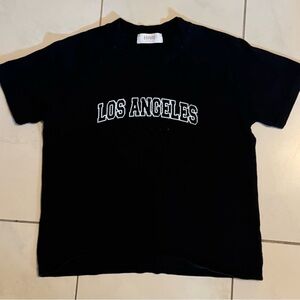 Black Los Angeles Kids T-Shirt